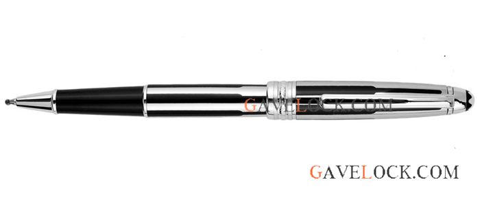 Montblanc Meisterstuck Silver Stripped Fineliner Pen at BestMontPen